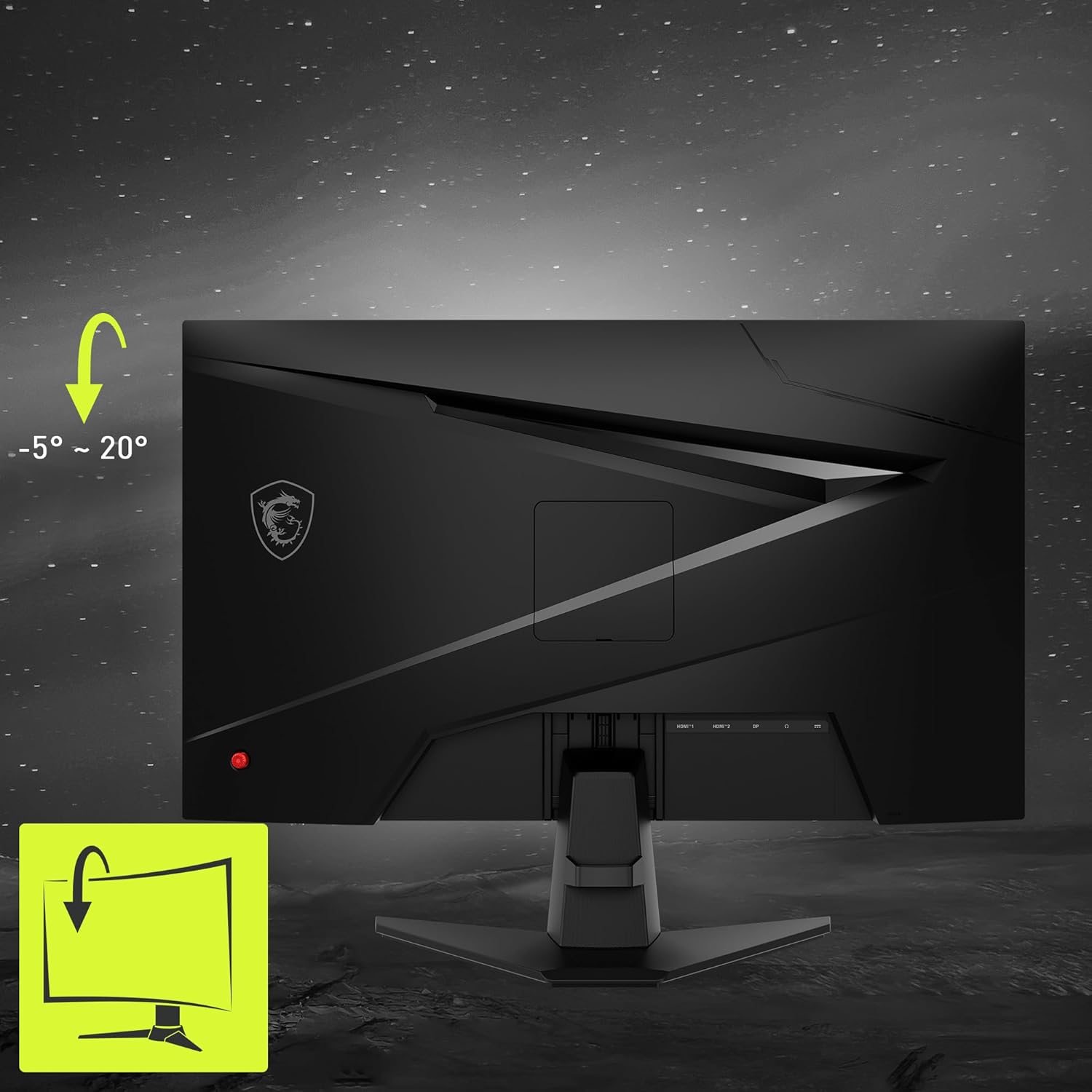 MSI G256F 180Hz, 25-inch 1920 x 1080 (FHD), Gaming Monitor - Black - PakByte  