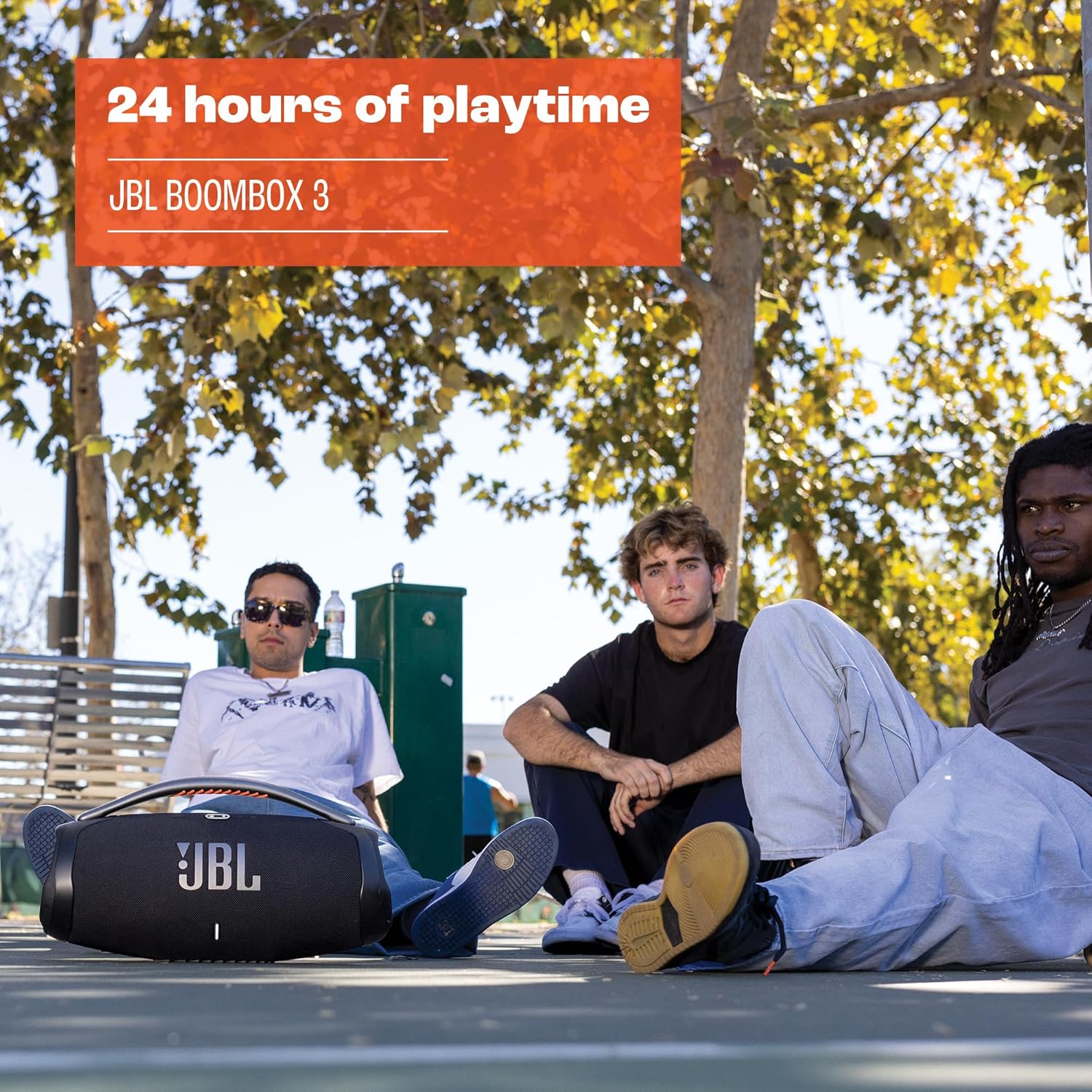 JBL Boombox 3 - Portable Bluetooth Speaker - Squad