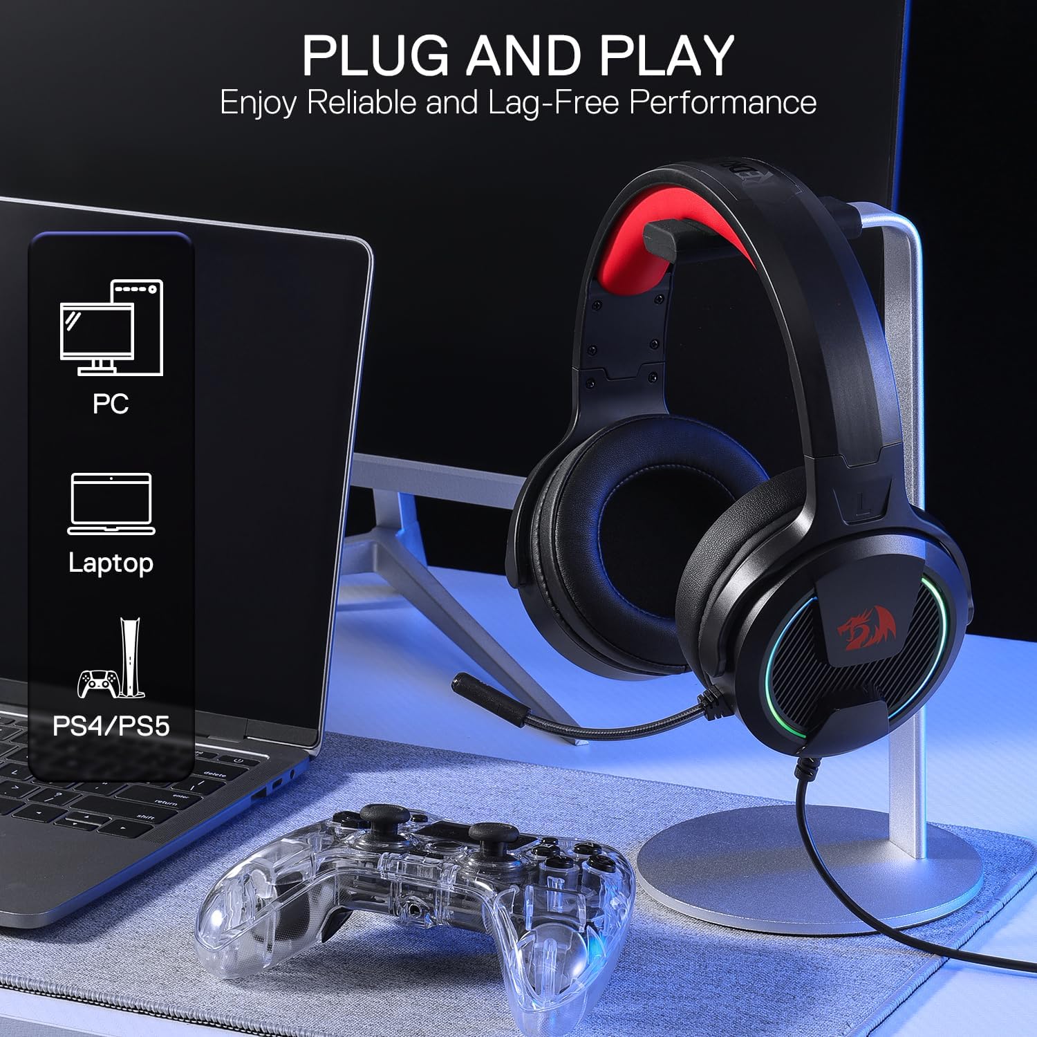 Redragon H315 RGB Gaming Headset