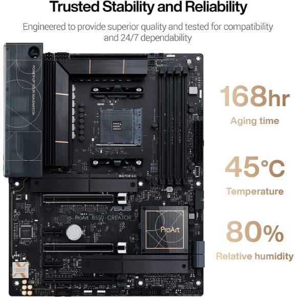 ASUS ProArt B550-Creator AMD (Ryzen 5000/3000) ATX Content Creator Motherboard - PakByte Computers 
