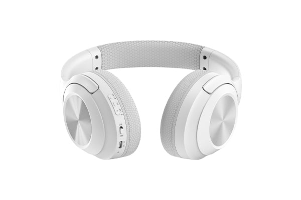 A4TECH BH220 WHITE WIRELESS HEADPHONE - PakByte  