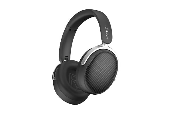 A4TECH BH350C BLACK WIRELESS HEADPHONE - PakByte  