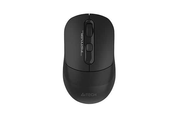 A4Tech FB10CS Dual Mode Rechargeable Wireless Mouse - Stone Black