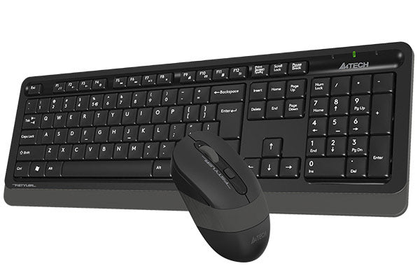 A4TECH FG1010S GREY (MULTIMEDIA) FGK10 + FG10S SILENT CLICK - PakByte  