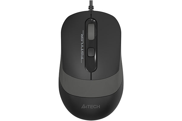 A4TECH FM10S (GREY) SILENT CLICK OPTICAL MOUSES - PakByte  