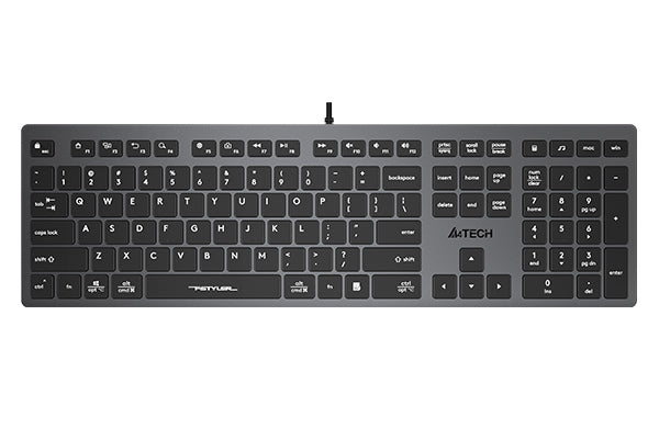 A4TECH FX50 (BLACK) Scissor Switch Keyboard - PakByte  
