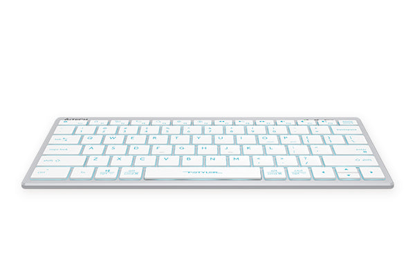 A4TECH FX61 (BLACK) SLIM WHITE BACKLIT - PakByte  