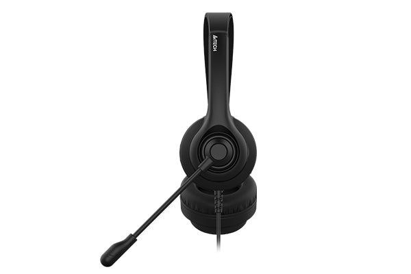 A4TECH HS-8i (BLACK) HEADPHONES WITH SINGLE PIN MIC - PakByte  