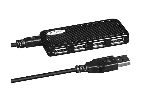 A4TECH HUB-64 (2.0) 4 PORTS USB HUB - PakByte  