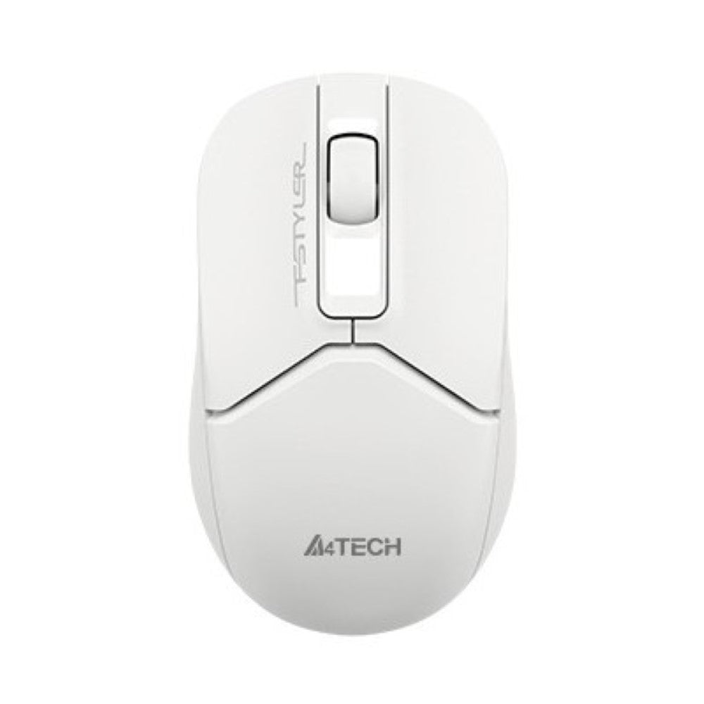 A4Tech FSTYLER FB12S Dual Mode Wireless Mouse - White