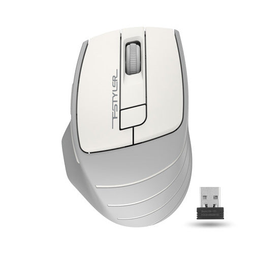 A4Tech FG30S Fstyler 2.4G Wireless Mouse - White