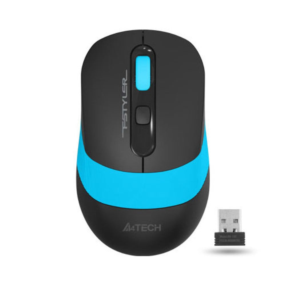 A4Tech Fstyler FG10S - 2.4G Wireless Mouse - Blue