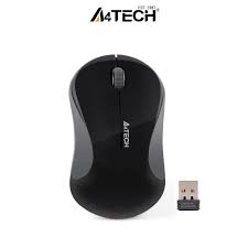 A4Tech G3-270NS 2.4GHz Wireless Silent Click Optical Mouse - Black