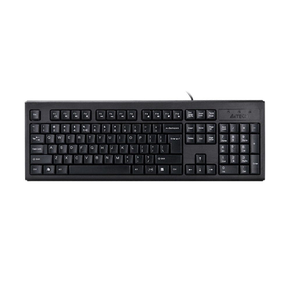 A4Tech KR-83 Comfort key Wired USB Keyboard - Black
