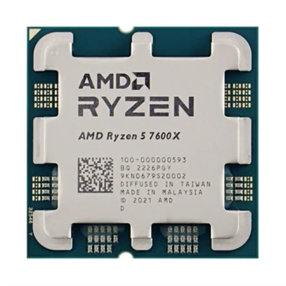 AMD Ryzen 5 7600X Desktop Processor - Tray