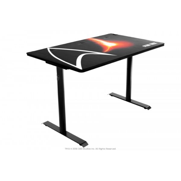 AROZZI ARENA LEGGERO GAMING DESK STAR TERK EDITION - BLACK - PakByte Computers 