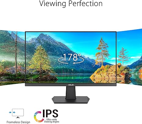 ASUS 24” VA24EHF 1080P Eye Care Monitor -Black - PakByte Computers 