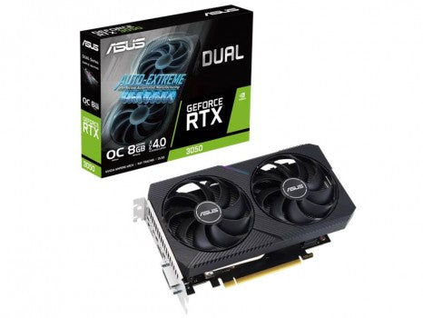 ASUS Dual GeForce RTX™ 3050 V2 OC Edition 8GB GDDR6 Graphics Card