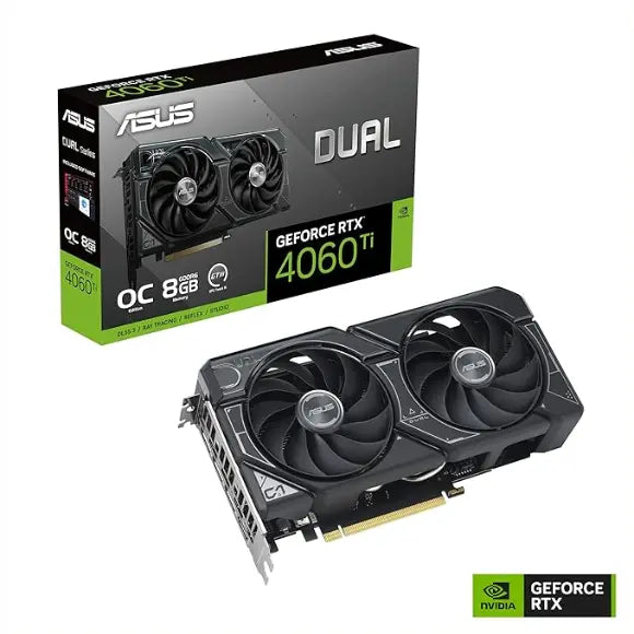 ASUS Dual GeForce RTX™ 4060 Ti OC Edition 8GB GDDR6 Graphics Card - PakByte Computers 