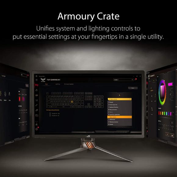 ASUS Membrane Gaming Keyboard for PC - TUF K1 | Black - PakByte Computers 