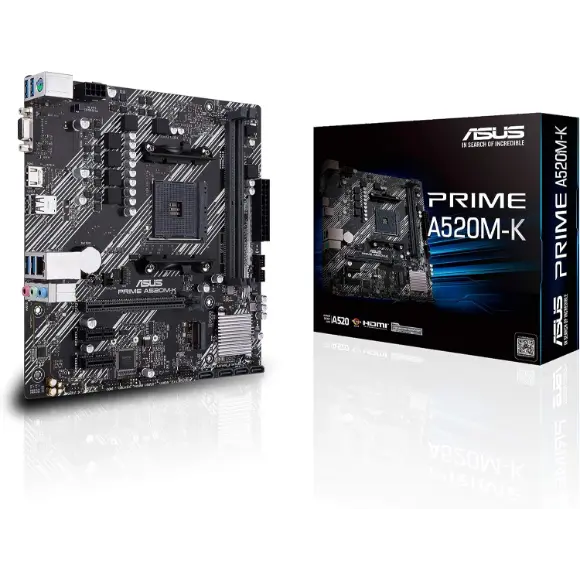 ASUS PRIME A520M-K Micro-ATX motherboard