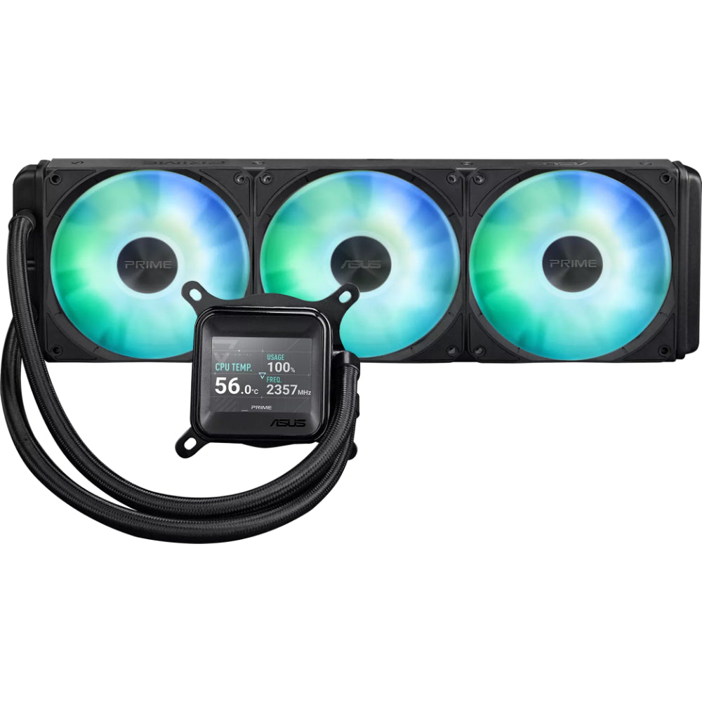 ASUS Prime LC 360 ARGB 2.3” LCD AIO CPU Liquid Cooler - PakByte Computers  
