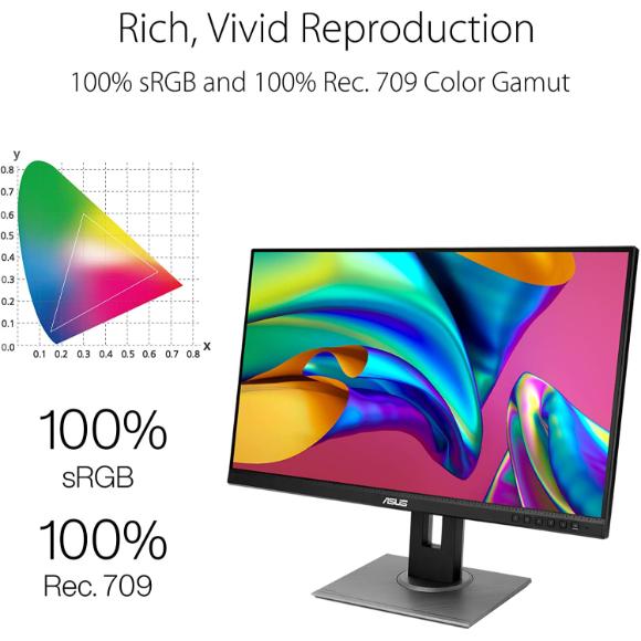 ASUS ProArt Display PA278QV 27” WQHD (2560 x 1440) Monitor - PakByte Computers 
