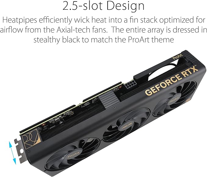 ASUS ProArt GeForce RTX™ 4060 OC Edition 8GB GDDR6 Graphics Card - PakByte Computers 