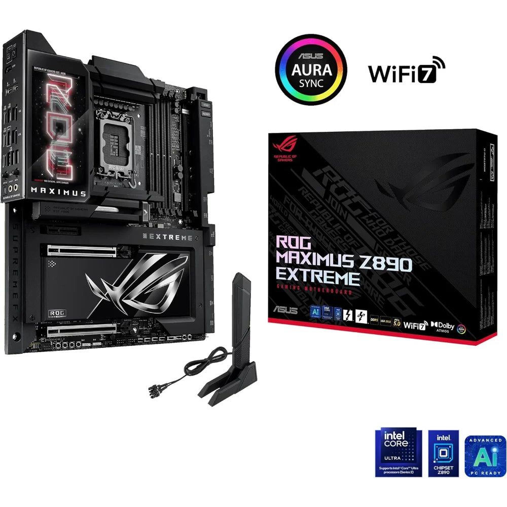 ASUS ROG Maximus Z890 EXTREME WIFI DDR5 LGA1851 ATX Motherboard - PakByte Computers  