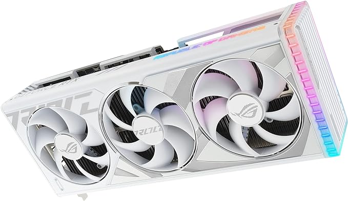 ASUS ROG STRIX GeForce RTX™ 4090 OC Edition 24G Gaming Graphics Card - White - PakByte Computers 