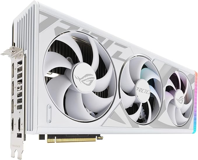 ASUS ROG STRIX GeForce RTX™ 4090 OC Edition 24G Gaming Graphics Card - White - PakByte Computers 