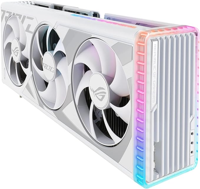 ASUS ROG STRIX GeForce RTX™ 4090 OC Edition 24G Gaming Graphics Card - White - PakByte Computers 