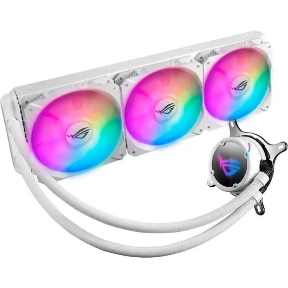 ASUS ROG Strix LC II 360 ARGB All-In-One Liquid CPU Cooler - White