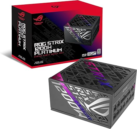 ASUS ROG Strix 1200W Platinum Fully Modular Power Supply - PakByte Computers  