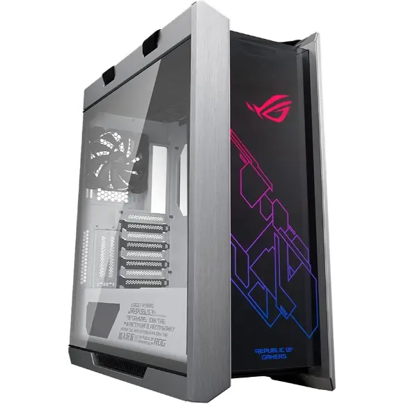 ASUS ROG Strix Helios GX601 RGB Mid-Tower Computer Case - White