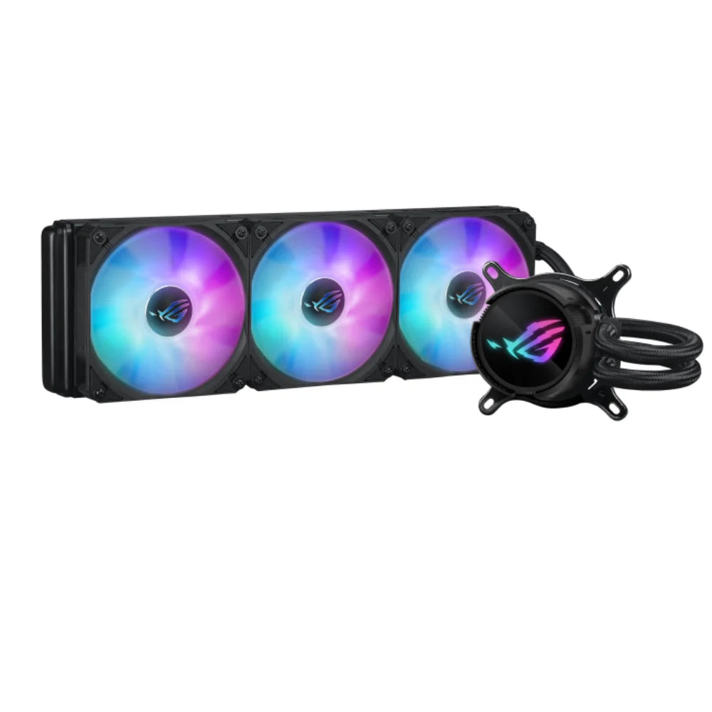 ASUS ROG Strix LC III 360 ARGB all-in-one CPU Liquid Cooler - Black - PakByte Computers  