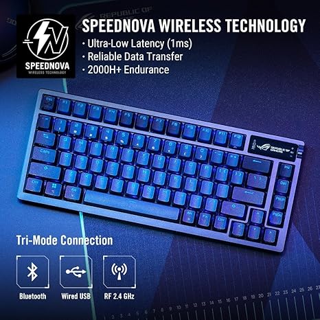 ASUS ROG Azoth M701 Mechanical Keyboard - NX Snow Switches - PakByte Computers  
