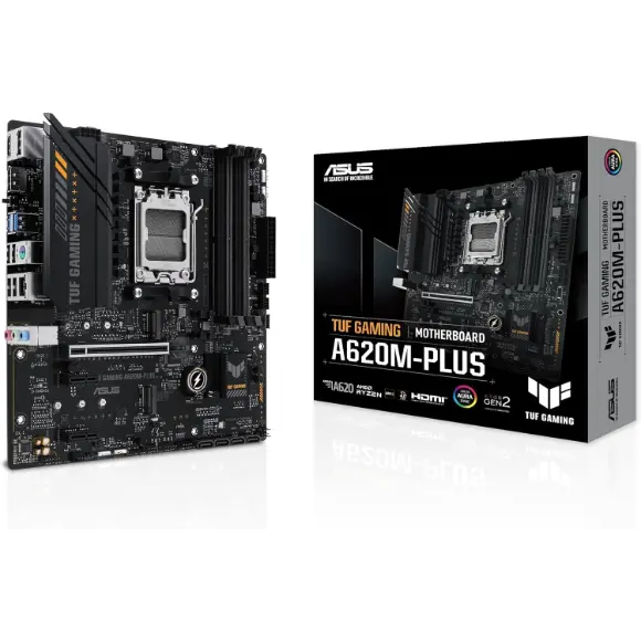 ASUS TUF GAMING A620M-PLUS GAMING MOTHERBOARD