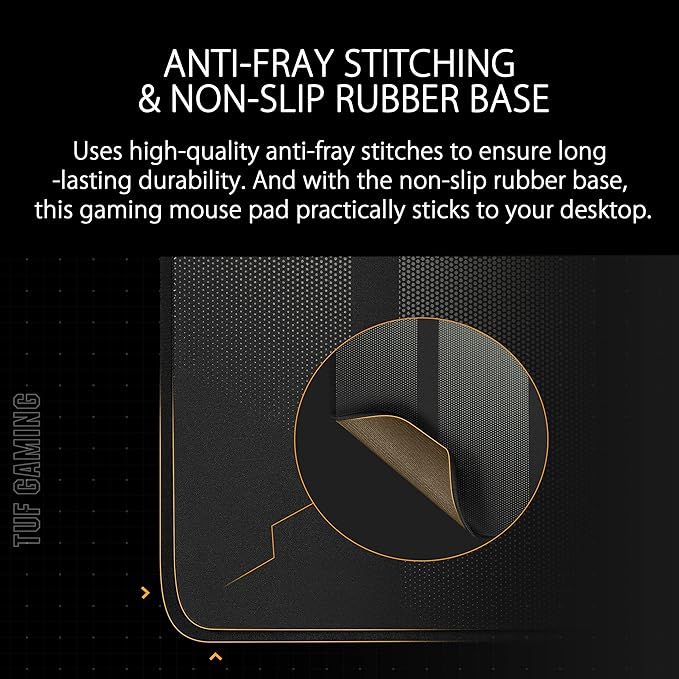 ASUS TUF Gaming P1 Portable Mouse Pad | Cloth Surface, Triple Guard Coating, Water-Resistant - PakByte Computers 