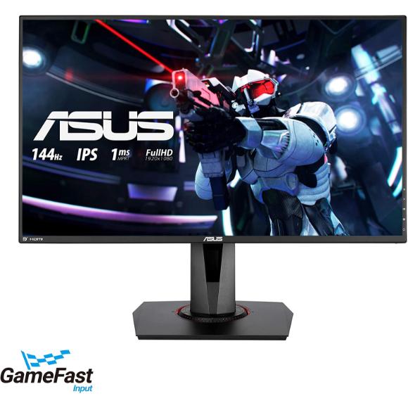 ASUS VG279Q 27" Full HD 1080p IPS 144Hz 1ms (MPRT) DP HDMI DVI Eye Care Gaming Monitor with FreeSync/Adaptive Sync