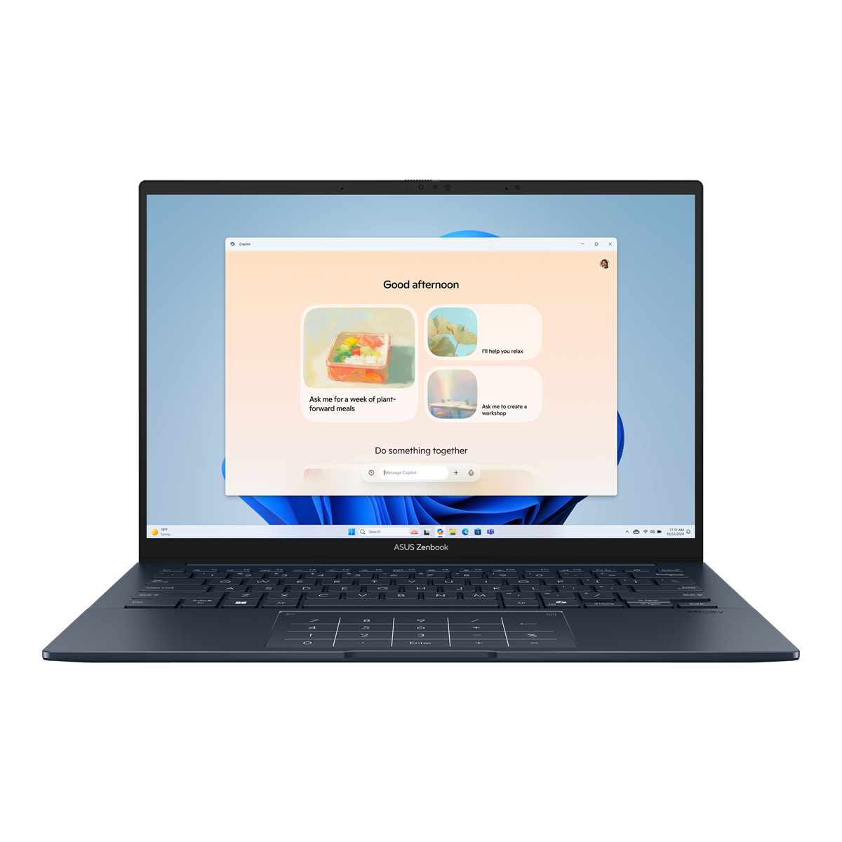 ASUS Zenbook 14 UX3405MA-PZ464W Intel Core Ultra 9 16GB 1TB 14" Touch Backlit KB Win11