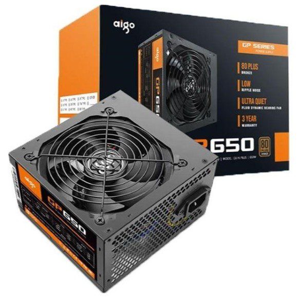 Darkflash AIGO GP650 650W 80 Plus Bronze Power Supply - PakByte  