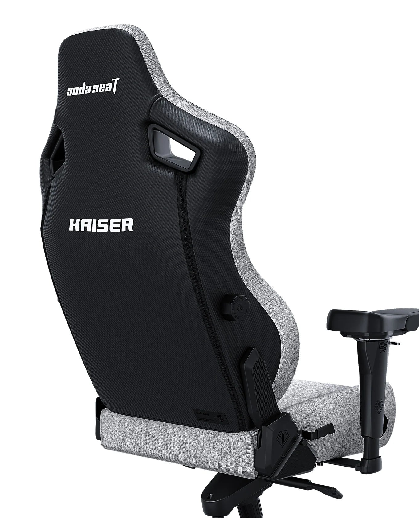 AndaSeat Kaiser 4 XL Series Premium Gaming Chair (Gray Fabric) - PakByte  
