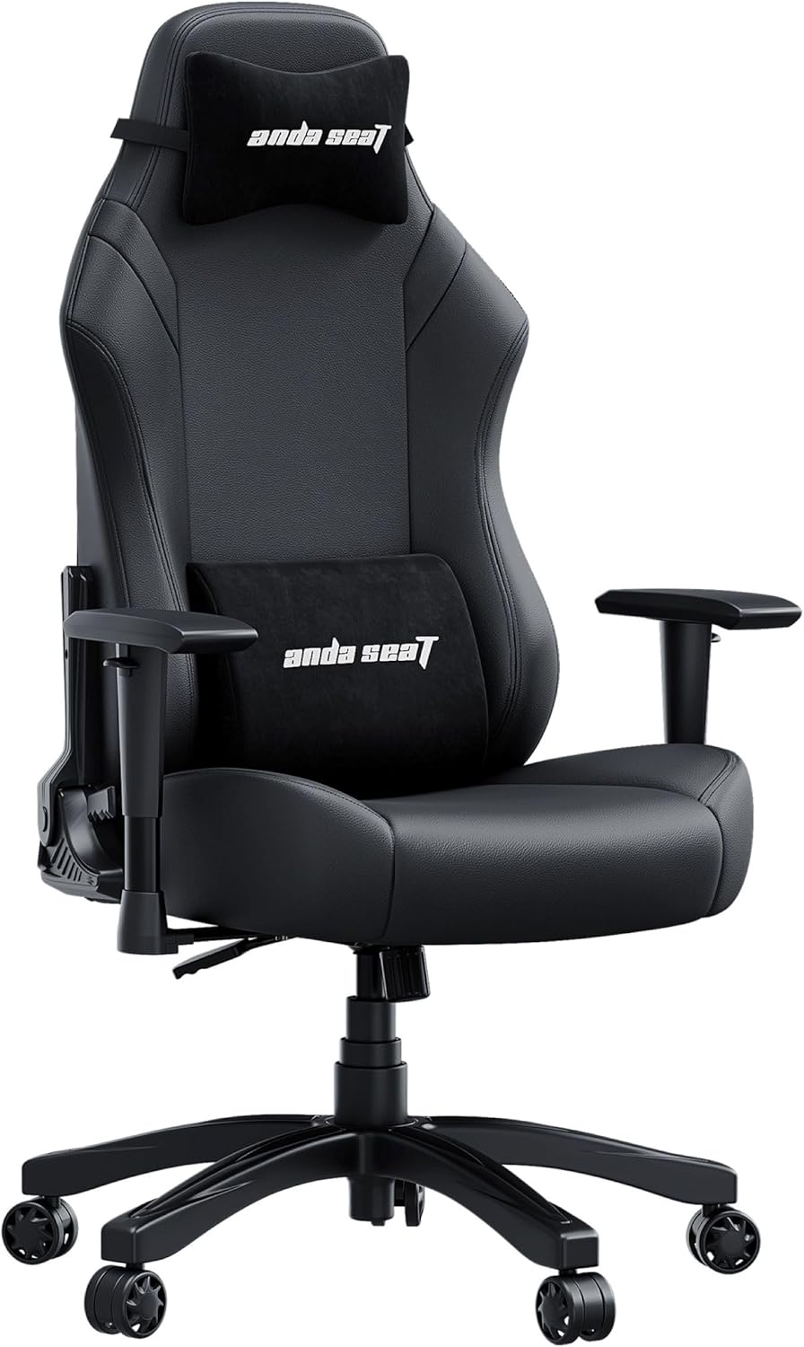 Anda Seat Luna Large Gaming Chair - Black - PakByte  