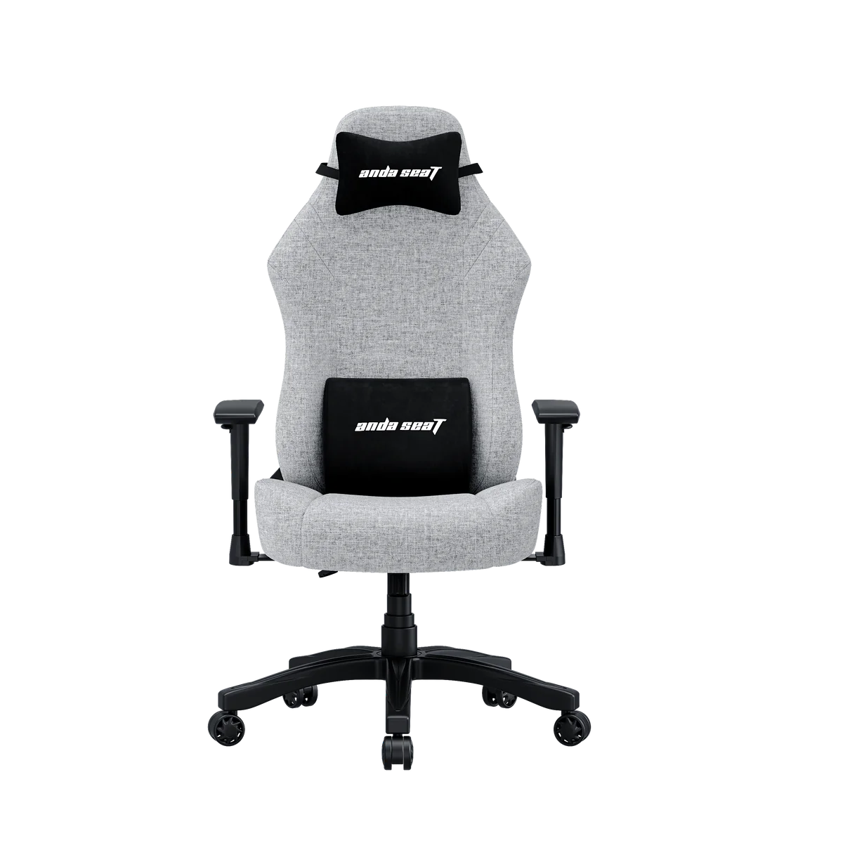 Anda Seat Luna Large Gaming Chair - Gray Fabric - PakByte  