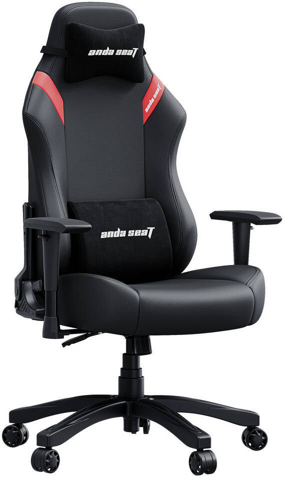 AndaSeat Luna Series Gaming Chair - Black/Red - PakByte Computers  