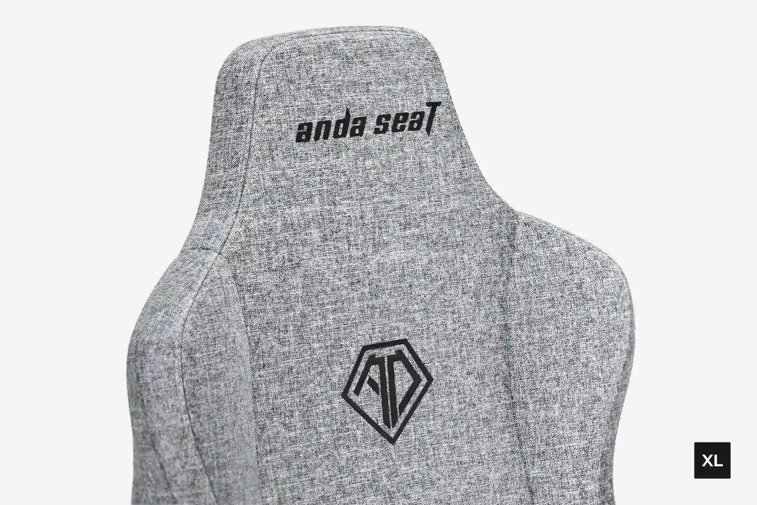AndaSeat Novis XL Series Gaming Chair, Linen Fabric - Ash Gray - PakByte Computers  