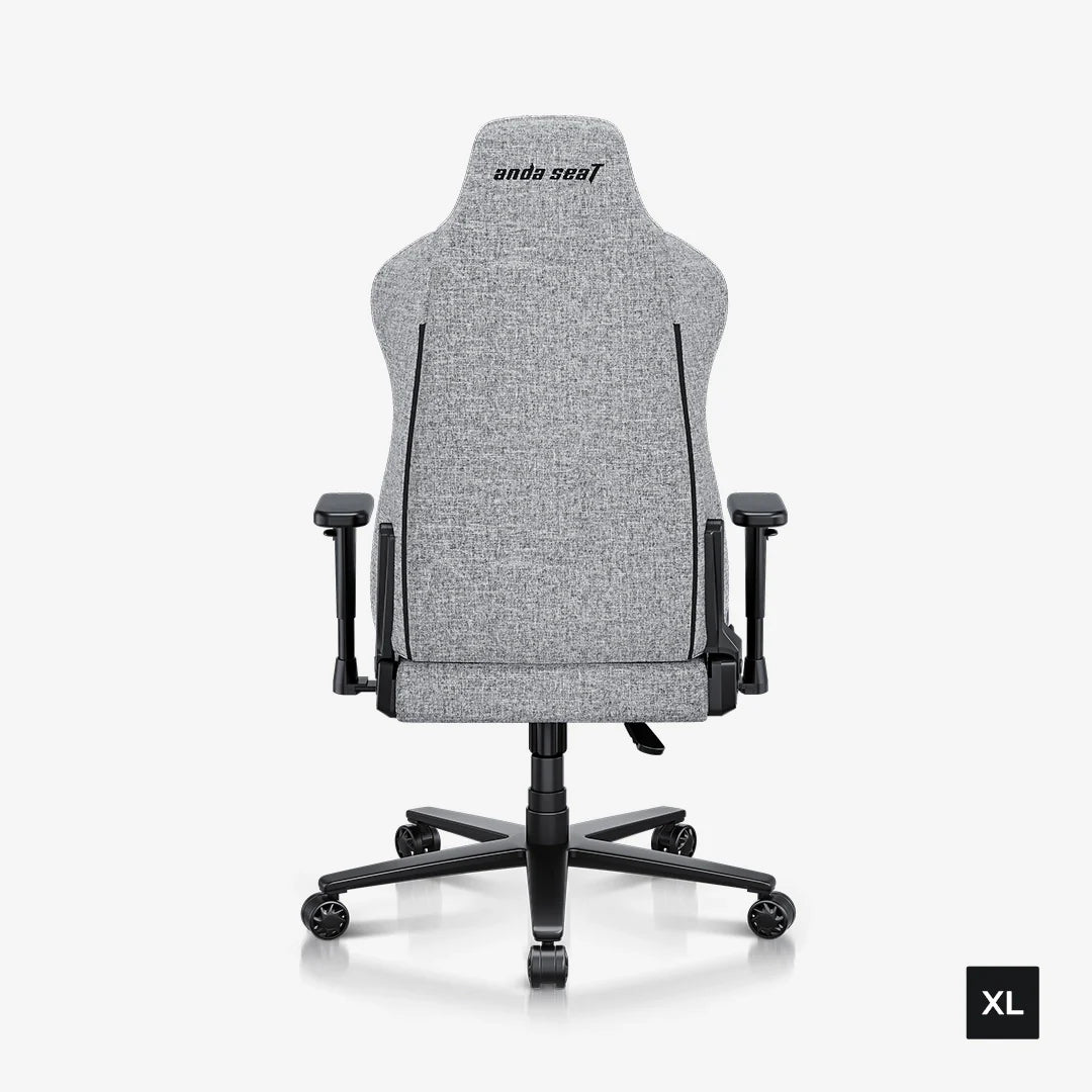 AndaSeat Novis XL Series Gaming Chair, Linen Fabric - Ash Gray - PakByte Computers  