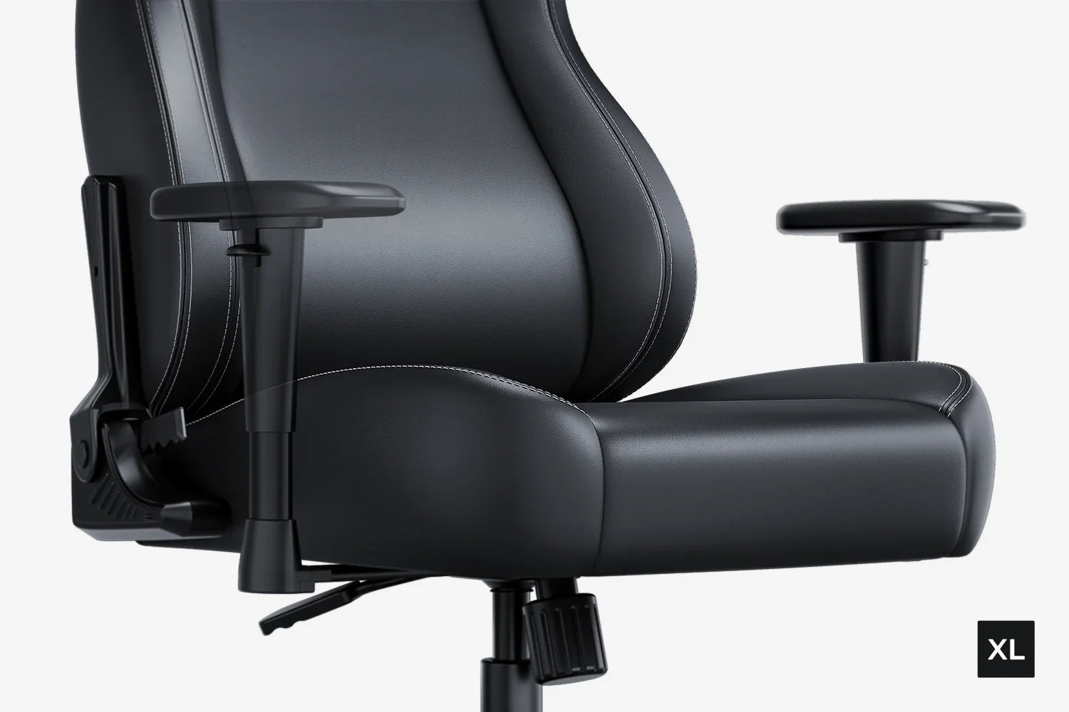 AndaSeat Novis XL Series Gaming Chair, Premium PVC Leather - Elegant Black - PakByte Computers  