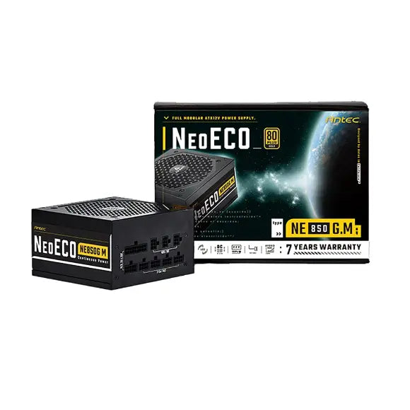 Antec NeoEco850M 850W 80 Plus Gold Full Modular Power Supply NE780G M